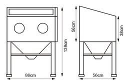 Pískovací box SSK 2